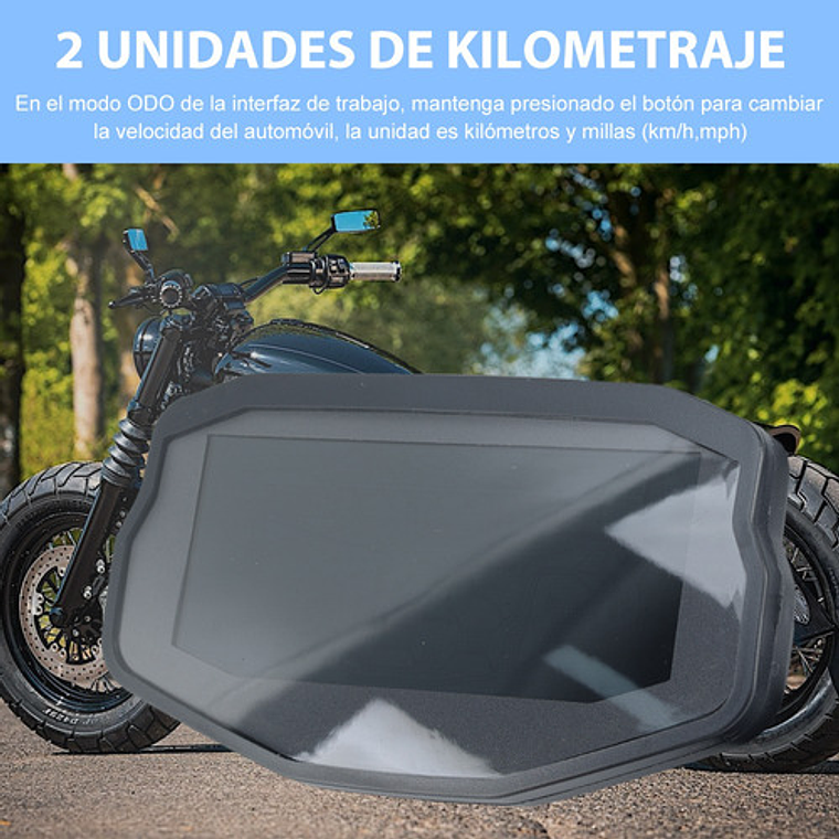 Velocimetro Universal De Tablero Para Moto Digital 4