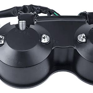 Velocímetro Analógico Urbano Yamaha Ybr125 120km/h Negro Retroiluminado