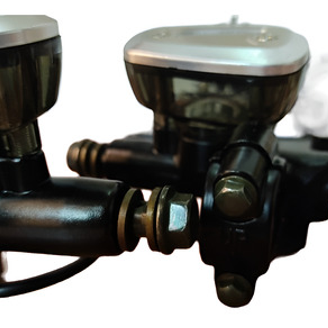 Clutch Y Freno Hidráulico Kit Universal  Aluminio Natural 6