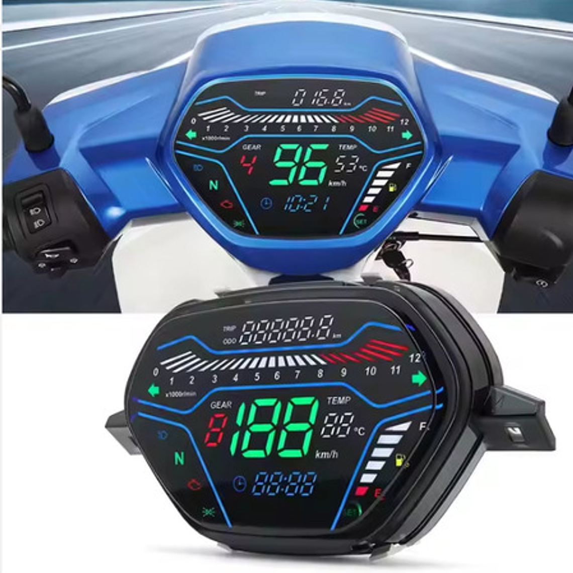 Tablero Honda Wave 110 Digital Velocimetro Solo Honda 7