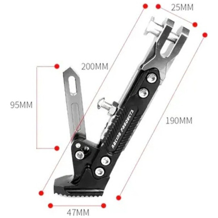 Soporte Universal Para Pata De Cabra Moto Ajustable 10