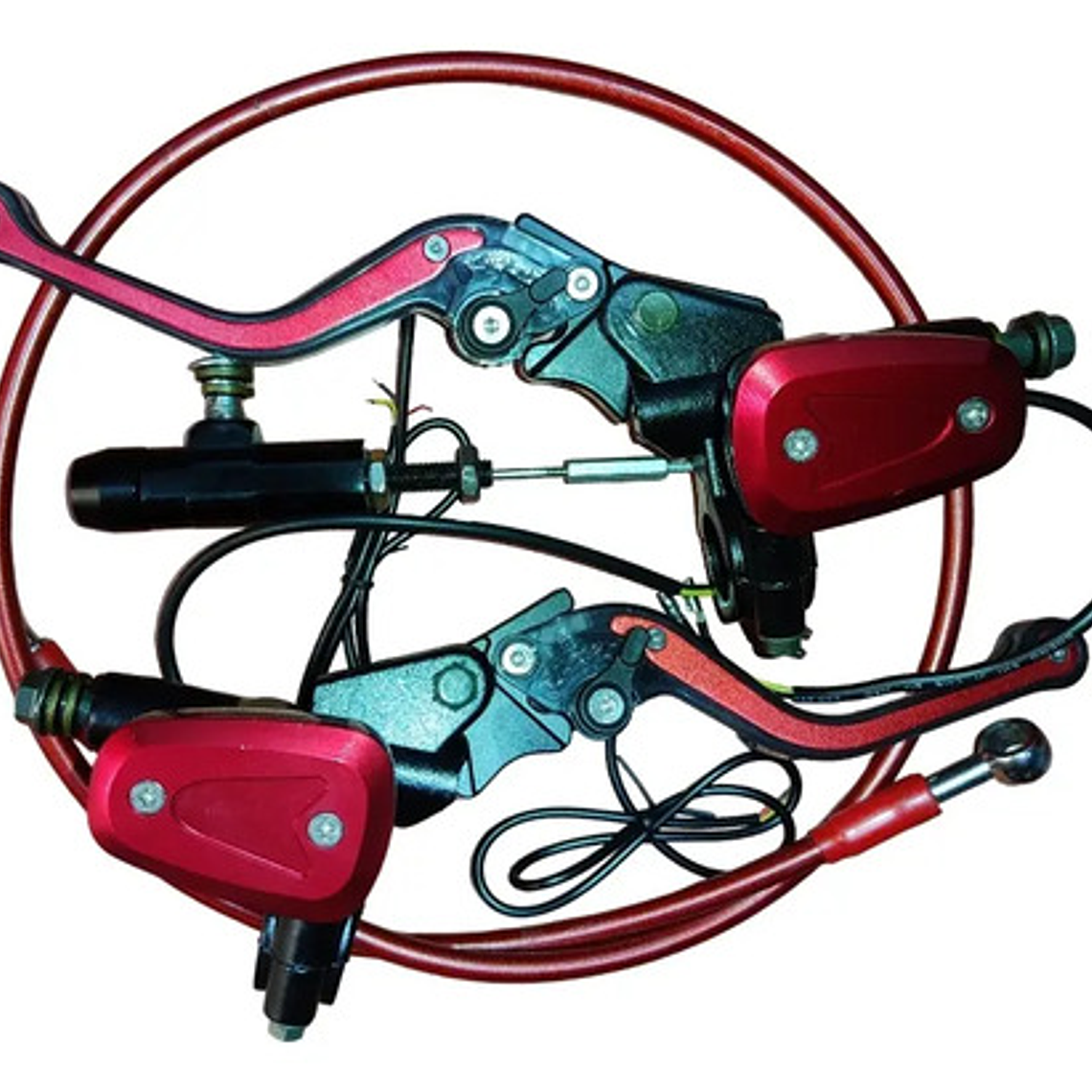 Freno Delantero Y Embrague Hidráulico Levas  Con Luz Led 1