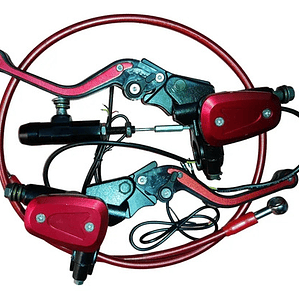 Freno Delantero Y Embrague Hidráulico Levas  Con Luz Led