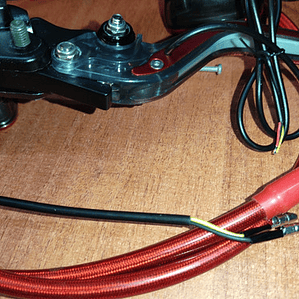 Freno Delantero Y Embrague Hidráulico Levas  Con Luz Led