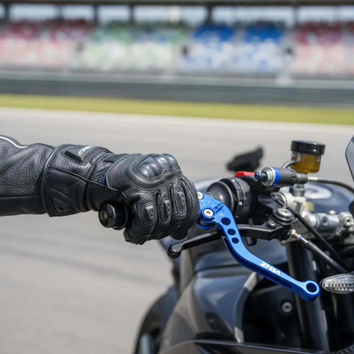 Kit Bomba Clutch Hidráulico Y Freno Moto Azul 4