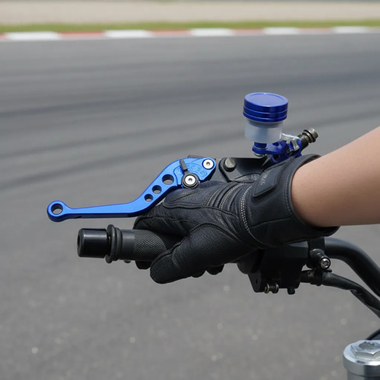 Kit Bomba Clutch Hidráulico Y Freno Moto Azul 5