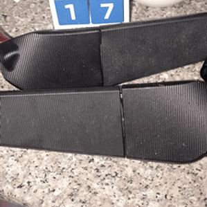 Par De Espejos Retrovisores Universales Para Moto Negros