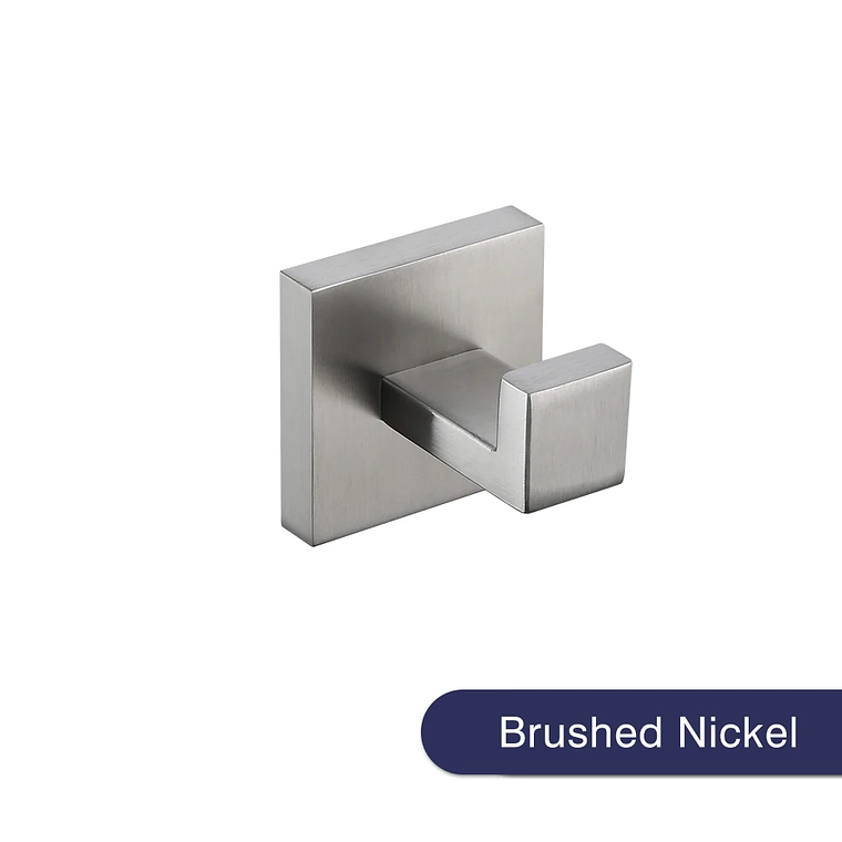 Hook de tornillo de pared de gancho negro de acero inoxidable para bata de tornillo para el baño SUS304 Rugadora a prueba de óxido para hardware de cocina Capacle 14