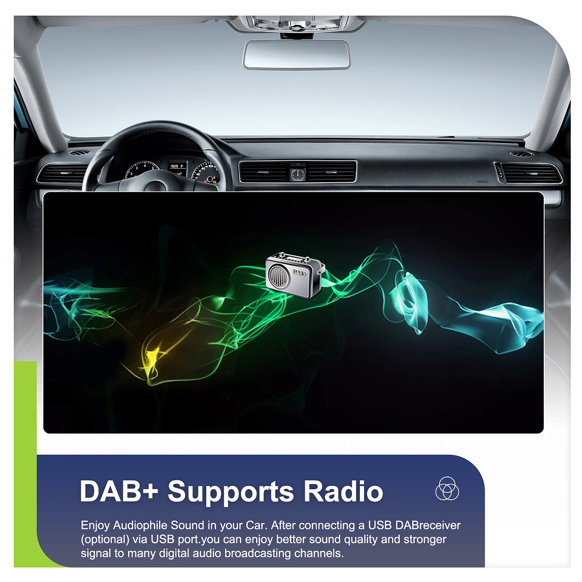 Podofo-Radio con GPS para coche, reproductor con Android, 4 + 64G, WIFI, 9 pulgadas, estéreo, Carplay, para VW/PASSAT/GOLF/SHARAN/POLO 14