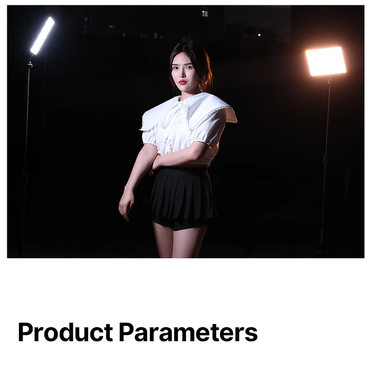 Ulanzi LT003 Luz de vídeo LED Panel de luz RGB 2500-9000K CRI 95+ 8000mAh Luz de relleno para transmisión de vídeo en vivo Tiktok Youtube 24