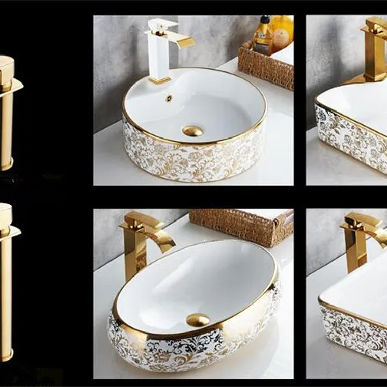 Tuqiu-grifo de baño dorado, grifo de lavabo de cascada, grifo mezclador de lavabo de un solo mango, grifo de baño, grifo de grúa de agua de fregadero de latón 20