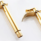 Tuqiu-grifo de baño dorado, grifo de lavabo de cascada, grifo mezclador de lavabo de un solo mango, grifo de baño, grifo de grúa de agua de fregadero de latón - Miniatura 30