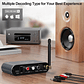 Receptor de Audio GTMEDIA Bluetooth 5,1 DAC convertidor analógico Digital Coaxial 3,5mm AUX RCA micrófono U disco Jack adaptador inalámbrico estéreo - Miniatura 3