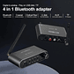 Receptor de Audio GTMEDIA Bluetooth 5,1 DAC convertidor analógico Digital Coaxial 3,5mm AUX RCA micrófono U disco Jack adaptador inalámbrico estéreo - Miniatura 7