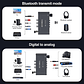 Receptor de Audio GTMEDIA Bluetooth 5,1 DAC convertidor analógico Digital Coaxial 3,5mm AUX RCA micrófono U disco Jack adaptador inalámbrico estéreo - Miniatura 11