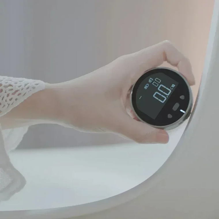 Medidor de Distancia Eléctrico DUKA ATuMan Q, Cinta Métrica con Pantalla LCD HD, Herramienta de Medición Recargable, Telémetro Digital 11