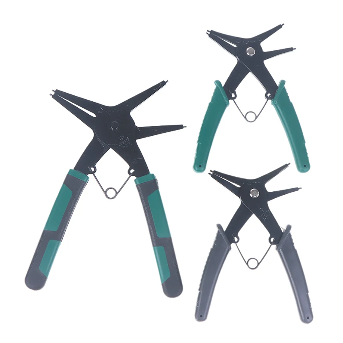 Alicates de anillo a presión, herramienta de engarzado multifuncional, removedor de anillo externo interno, alicates de retención, herramienta de mano 13