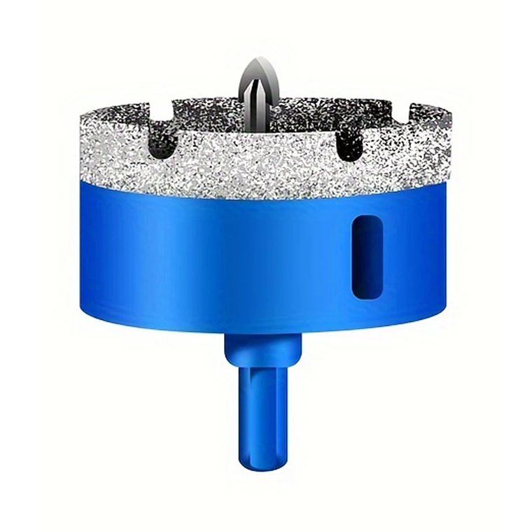 Juego de brocas de sierra perforadora de posicionamiento de azulejos soldada al vacío de 16-180 mm para azulejos de vidrio y cerámica - Juego de herramientas de broca soldada con diamante 6