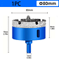 Juego de brocas de sierra perforadora de posicionamiento de azulejos soldada al vacío de 16-180 mm para azulejos de vidrio y cerámica - Juego de herramientas de broca soldada con diamante - Thumbnail 26