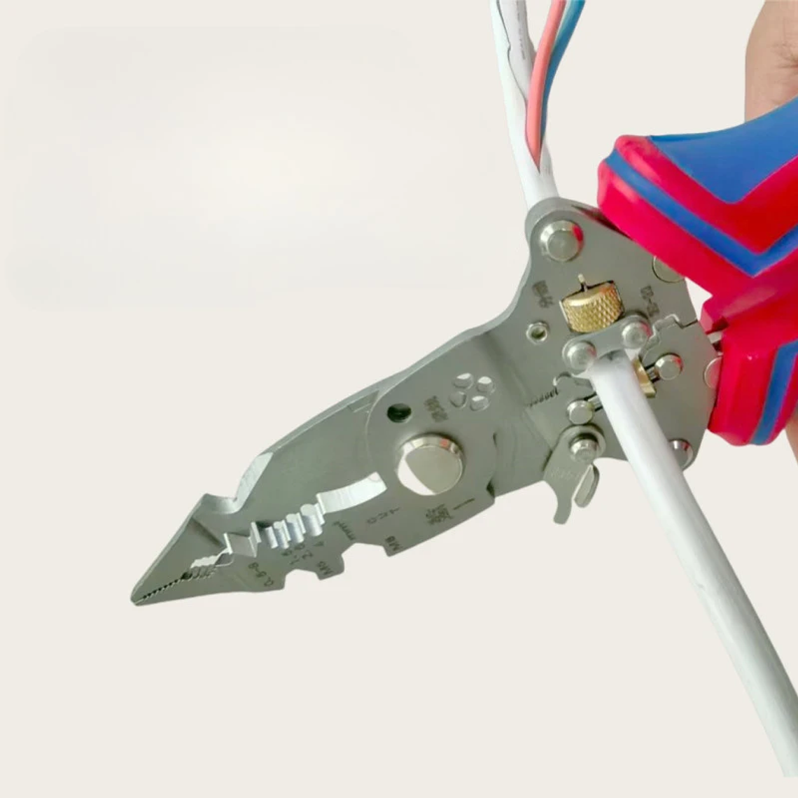 Alicates Multiherramienta Plegables 13 en 1 para Electricistas con Función de Prueba de Voltaje, Corte de Cables y Crimpado 1