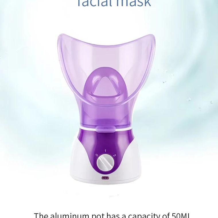 Inhalador de vapor para nariz, vaporizador Facial, pulverizador de calefacción Facial, humidificador de niebla Nasal portátil, vaporizador Facial, humidificador para el cuidado de la piel 10