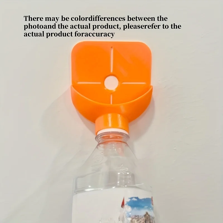 Un colector de polvo de agujero de taladro de plástico resistente y duradero, instalado en una botella normal, se convierte en un colector de polvo de agujero de taladro. 9