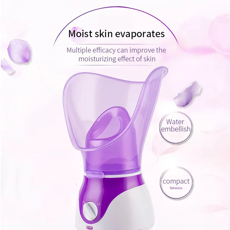 Inhalador de vapor para nariz, vaporizador Facial, pulverizador de calefacción Facial, humidificador de niebla Nasal portátil, vaporizador Facial, humidificador para el cuidado de la piel 16