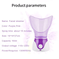 Inhalador de vapor para nariz, vaporizador Facial, pulverizador de calefacción Facial, humidificador de niebla Nasal portátil, vaporizador Facial, humidificador para el cuidado de la piel - thumbnail 17