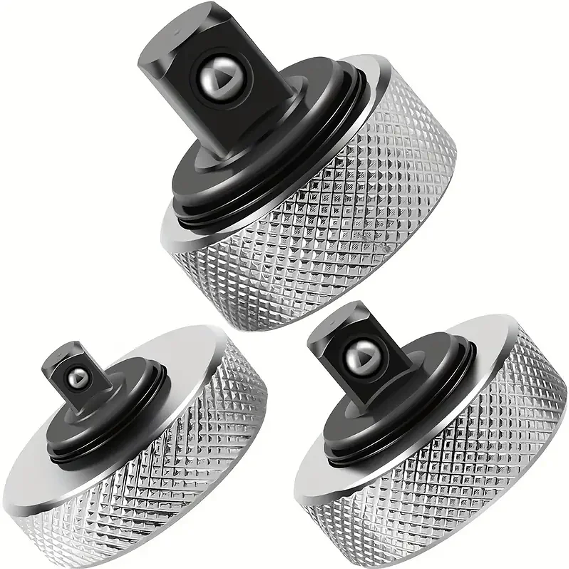 Mini llaves de trinquete multifuncionales de 1/2 pulgadas, 3/8 pulgadas y 1/4 pulgadas con rueda de pulgar, adecuadas para herramientas de reparación manual 1