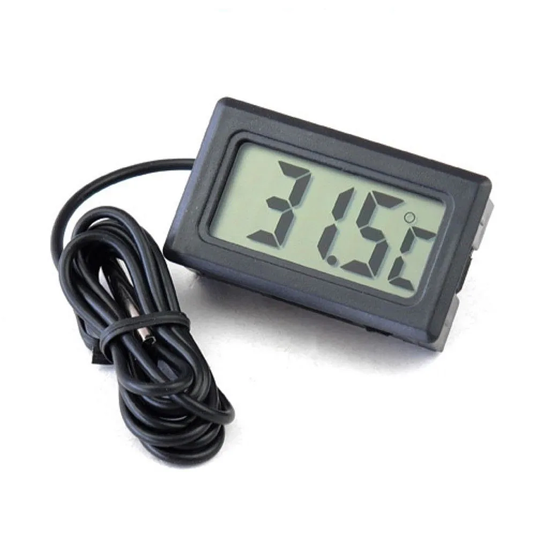 Termómetro Digital LCD de 1m y 2m para coche, refrigerador, congelador, Detector de temperatura para acuario, Monitor, probador, sonda del Sensor, TPM-10 FY-10 7