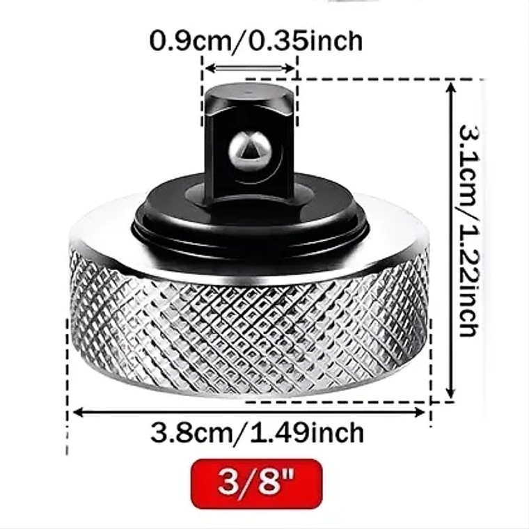 Mini llaves de trinquete multifuncionales de 1/2 pulgadas, 3/8 pulgadas y 1/4 pulgadas con rueda de pulgar, adecuadas para herramientas de reparación manual 9