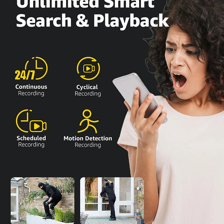 ANNKE-cámara de red con torreta de luz Dual inteligente, 12MP, lente de 2,8mm, detección de movimiento 2,0, micrófono incorporado, resistente al agua, hogar inteligente 12