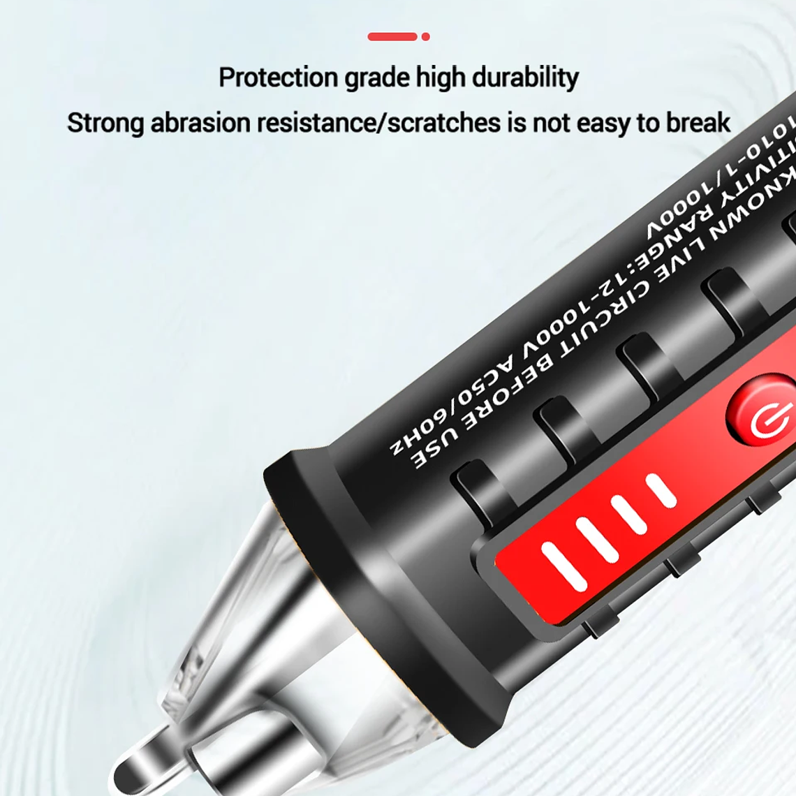 Pinza Amperimétrica Digital de 4000 Cuentas, Voltímetro de CC/CA de 400A, Multímetro, Amperímetro, Probador de Voltaje, Reparación de Automóviles, Probador de Temperatura Eléctrica 26