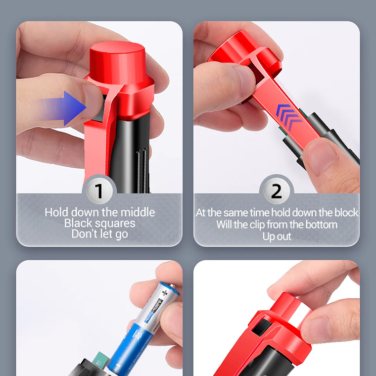 Pinza Amperimétrica Digital de 4000 Cuentas, Voltímetro de CC/CA de 400A, Multímetro, Amperímetro, Probador de Voltaje, Reparación de Automóviles, Probador de Temperatura Eléctrica 28