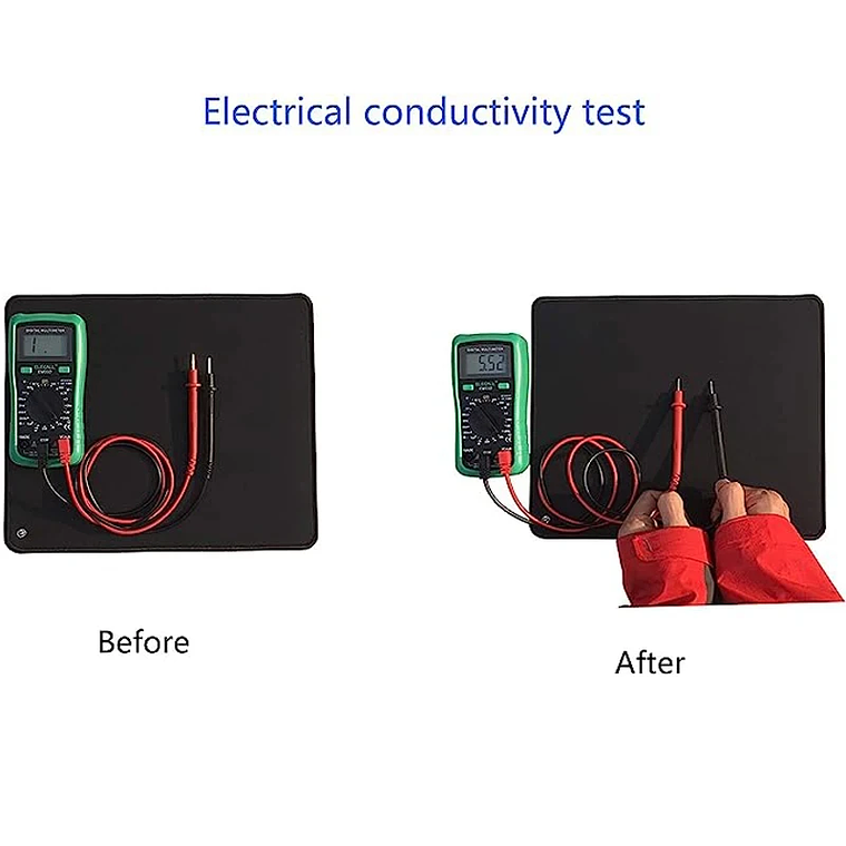 Esterilla de Yoga de recuperación EMF, alfombrilla de puesta a tierra para dormir, mejora la liberación de energía, el pie corporal, con cordón de tierra enrollado antienredos 5