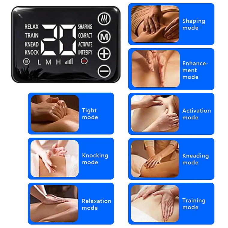 Estera de lámpara de bronceado, 360 Uds., estera de Yoga de masaje con luz azul, Control remoto, 8 modos y 20 engranajes, lámpara de solario de 100x40CM para el cuidado de la piel del bronceado 6