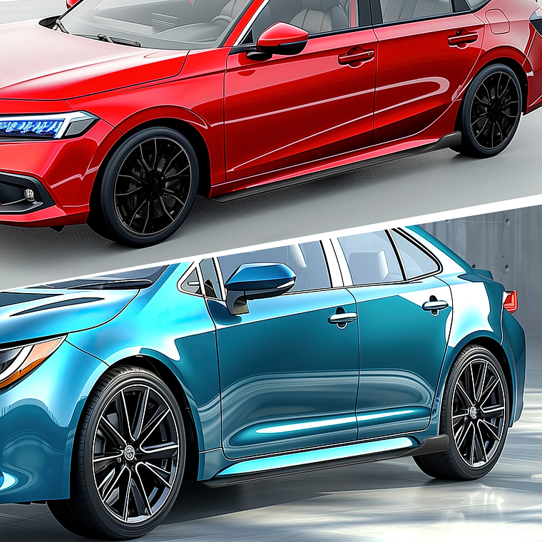 Kit de cuerpo de extensión de falda lateral Universal de 86,6 pulgadas para VW Golf MK5 MK6 GTD GTI TDI TSI GTI MK7 CC delantal Winglet accesorios de coche 12