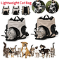 Bolsa ligera para mascotas, bolsa portátil para salir de perros y gatos, mochila para mascotas de gran capacidad, mochila transpirable para cachorros, correa ajustable - Thumbnail 16