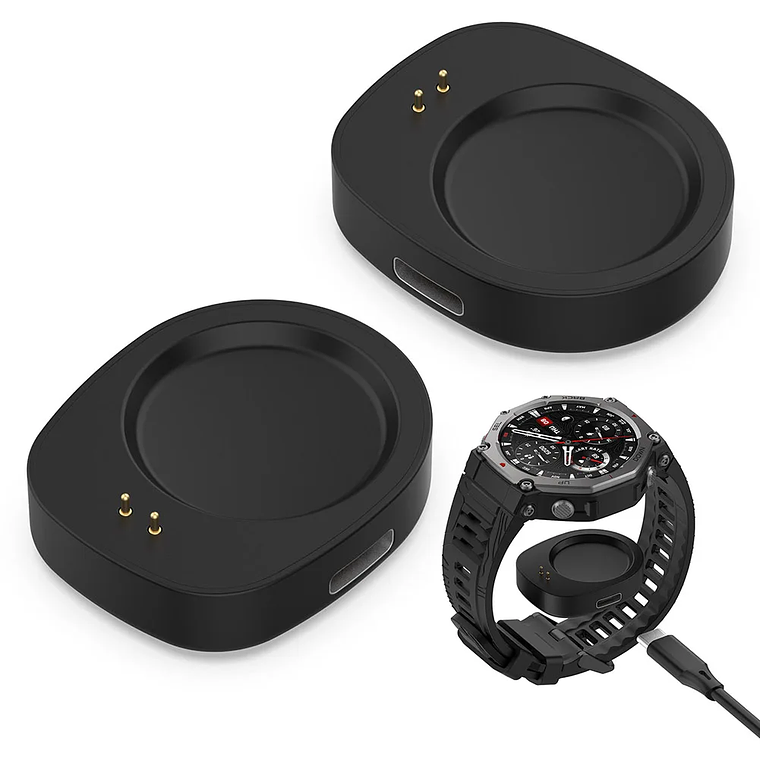 Adaptador de base de carga inalámbrica para relojes inteligentes Amazfit Balance y T Rex 3 con interfaz magnética, 1 ud. 1