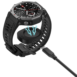 Adaptador de base de carga inalámbrica para relojes inteligentes Amazfit Balance y T Rex 3 con interfaz magnética, 1 ud.