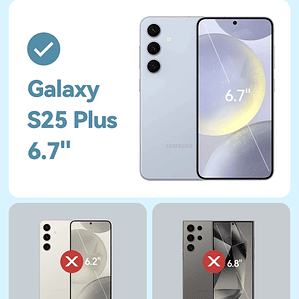 Funda de batería con cargador inalámbrico de 10000mAh para Samsung Galaxy S25 Plus, funda de alimentación portátil de 10000mAh con pantalla LED