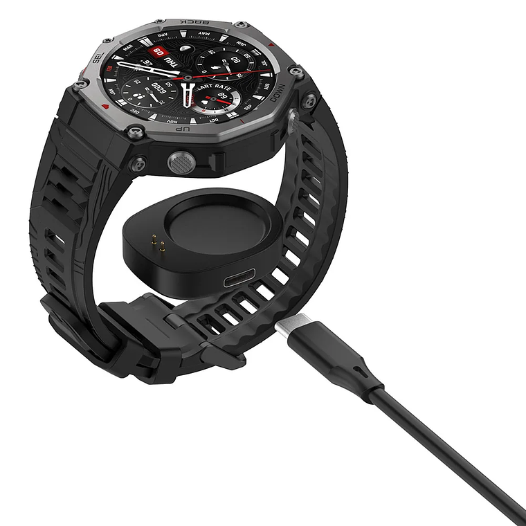 Adaptador de base de carga inalámbrica para relojes inteligentes Amazfit Balance y T Rex 3 con interfaz magnética, 1 ud. 8