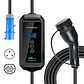 Mobile EV Charger Wallbox 32A Fast Type1 Type 2 CEE 3 Pins for Electric Car EVSE Cargador Auto Electrico - Thumbnail 1