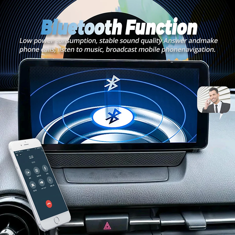 10.25inch Car Radio Android Multimedia Video Player for Mazda Demio CX-3 CX3 2015 2016 GPS Stereo Autoradio Navigation Head U 4