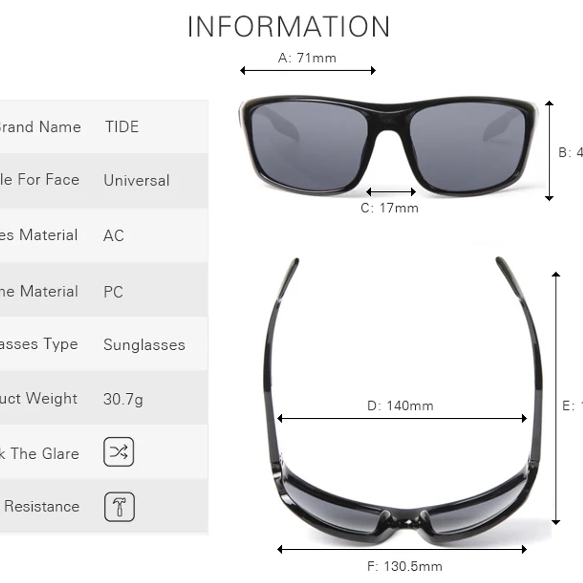 In Stock Wholesale Multicolour Classic Sun Glasses Men Women Sunglasses 3