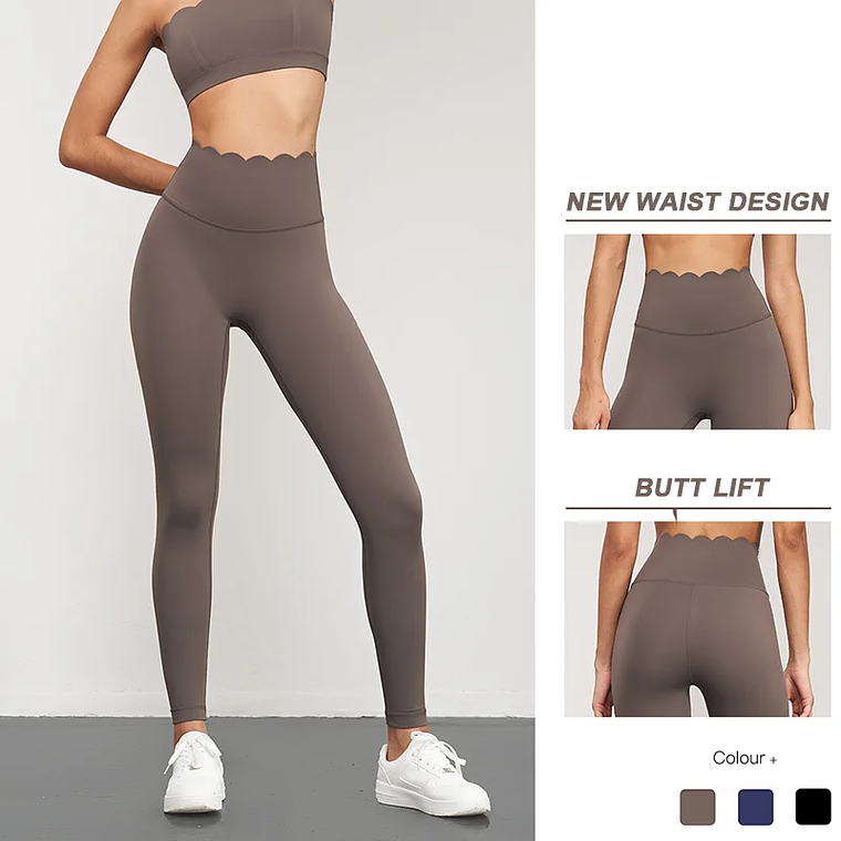 Custom Design High Waist Yoga Leggings Workout Tight Gym Fitness Athletics Leggings Womens Butt Lift Yoga Leggings 2