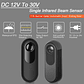 Home Infrared Beam Sensor Home 12-24V Photocell Sensor Automatic Sliding Gate Door Opener Alarm - thumbnail 4