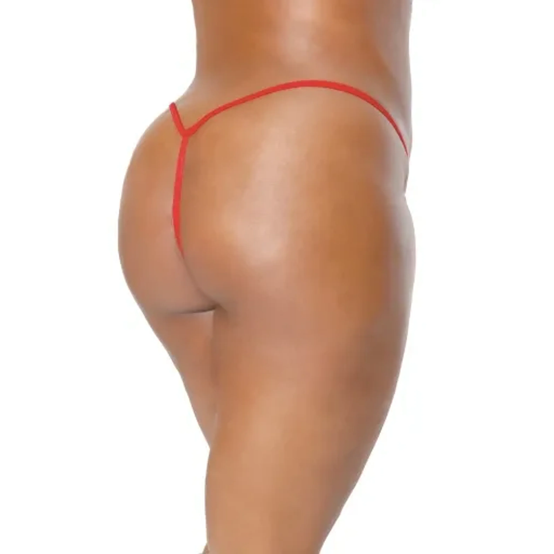 Coquette G-String by TD Floral Pattern High-Cut Panties Bow Hollow Decoration One Size Fits Lady High Quality Embroidered Logo 3