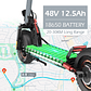 Europe USA Warehouse Dropshipping AOKDA A1 Electric Scooter 10Inch 800w Motor 2 Wheel Electric Scooter Adult - Miniatura 5