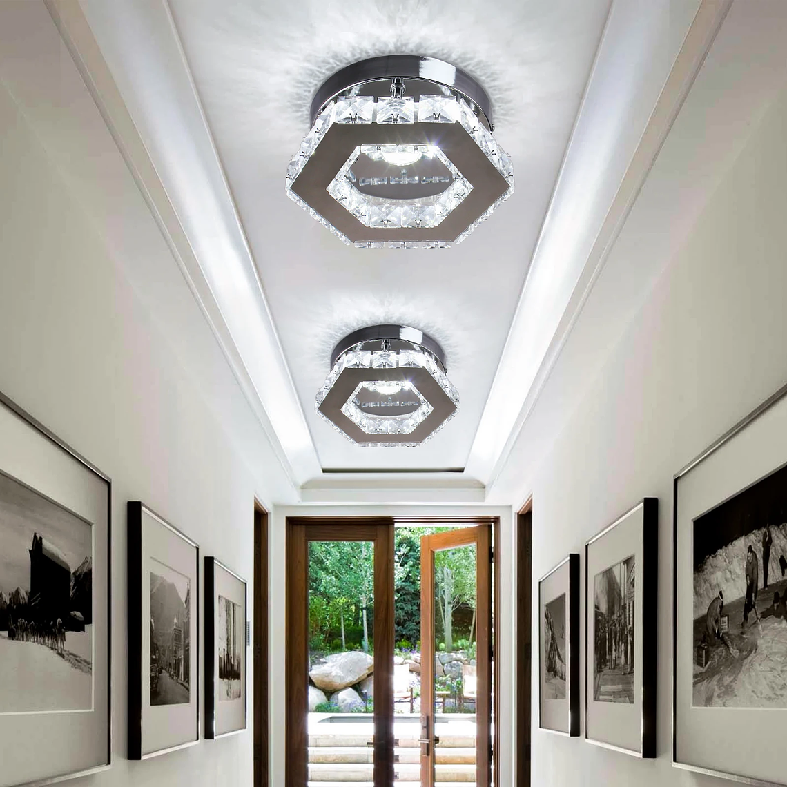 Led Ceiling Chandeliers Ceiling Luxury Pendant Light Modern Crystal Chandelier Ceiling Lights 4